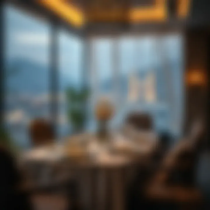 Celebrating Iftar in Style An elegant dining setting for Iftar
