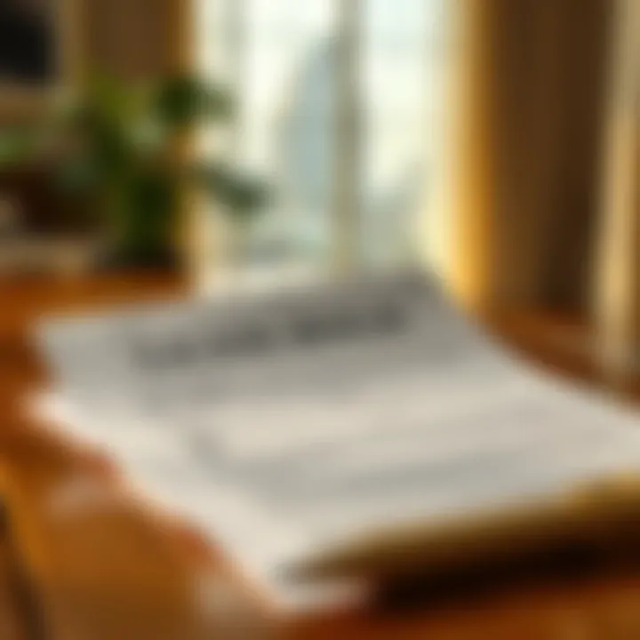 Leasehold Agreement Document Document illustrating a leasehold agreement