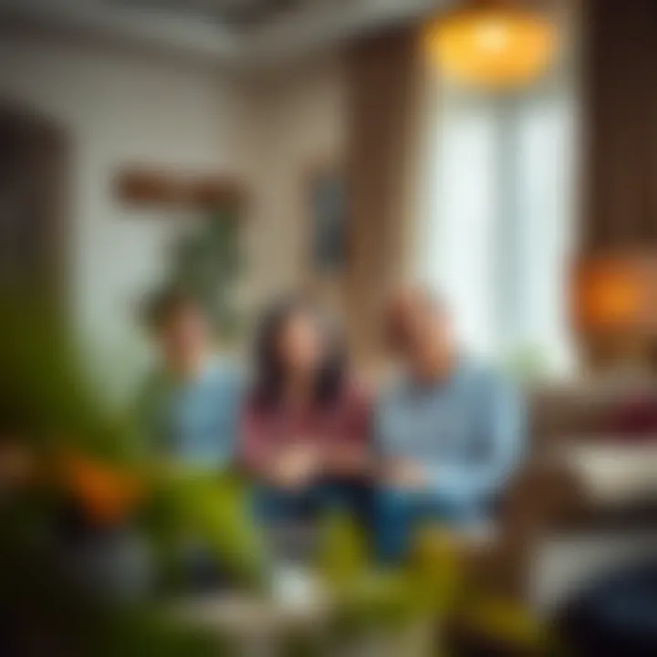 Enhancing Family Life with Domestic Assistance Happy family enjoying their home