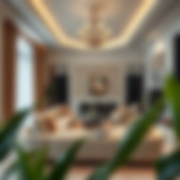 Luxury apartment showcasing cleanliness and organization