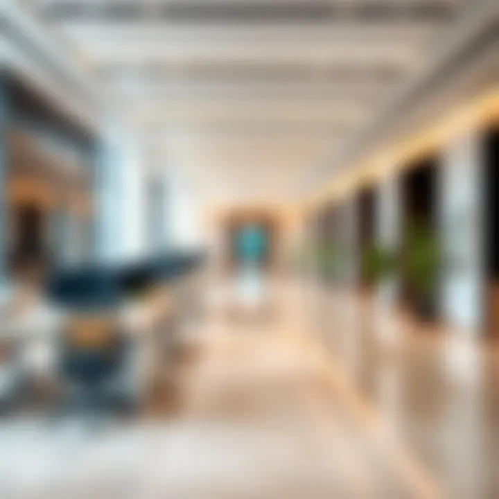 A pristine office space reflecting high standards of maintenance