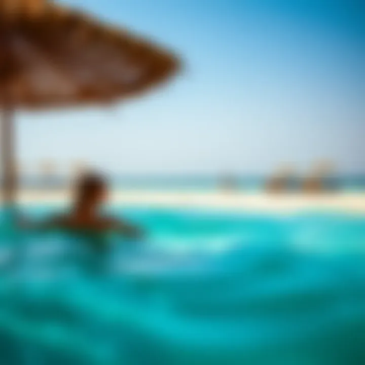 Vibrant Beach Lifestyle in Dubai Vibrant beach lifestyle with recreational activities