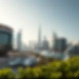Modern skyline of Dubai showcasing luxury living