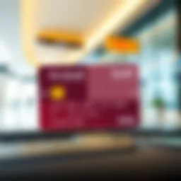 A stylish representation of the Es’hail Card showcasing its design and features.