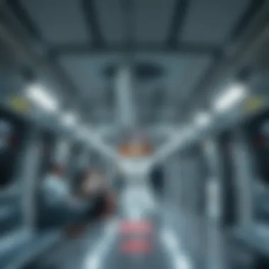 Inside the Union Metro displaying the modern interiors and passenger flow