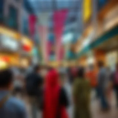 Community Connections at Village Mall Jumeirah Community gathering showcasing lively interactions within Village Mall Jumeirah