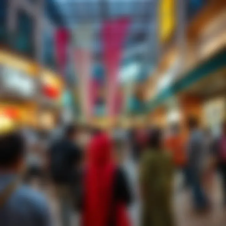 Community Connections at Village Mall Jumeirah Community gathering showcasing lively interactions within Village Mall Jumeirah