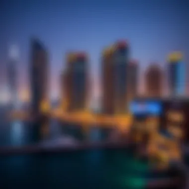 Dubai Marina: A Hub of Luxury Living Stunning view of Dubai Marina showcasing luxurious waterview apartments