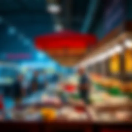 Bustling atmosphere of Zayed Port fish market